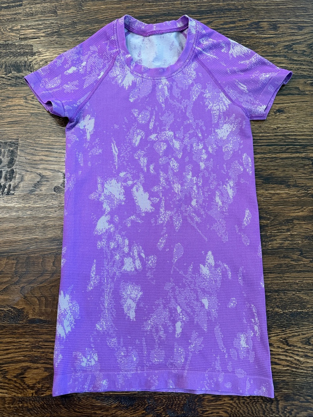 lululemon athletica Purple Short-Sleeve Active Tee